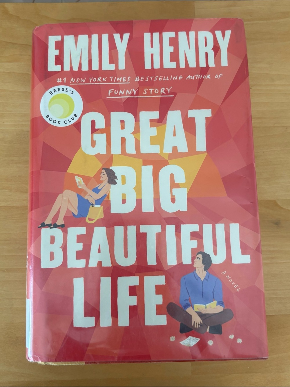Great Big Beautiful Life hardcover book by Emily Henry 2025 edition library book